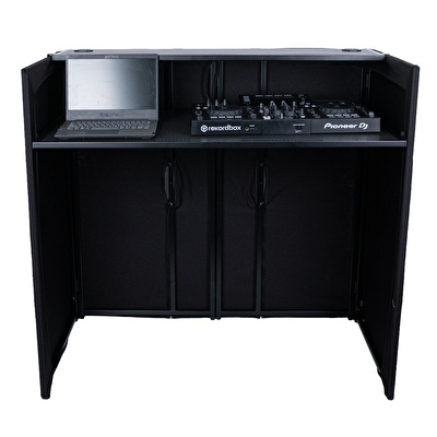 KOZMOS KS-FS004B Taşınabilir, Çantalı Siyah DJ Standı